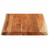 vidaXL Tablero de mesa rectangular borde natural acacia 90x60x3,8 cm