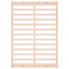 vidaXL Estructura de cama de madera maciza 120x200 cm