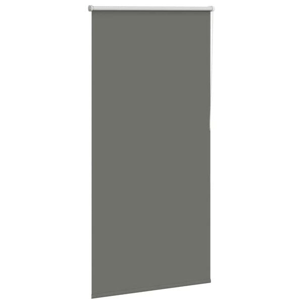 vidaXL Estor Enrollable Opaco gris 75x150 cm Tela Ancho 70,7 cm