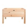 Esschert Design Mesa de cultivo para ni&ntilde;os color natural 65 L