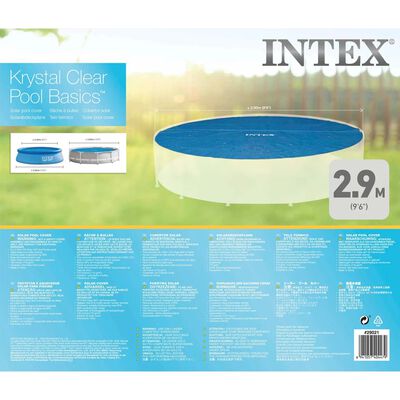 Intex Cubierta solar para piscina redonda 305 cm 29021