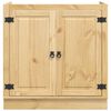 vidaXL Armario SKI Marr&oacute;n Miel 80 x 46 x 81,5 cm Madera de pino macizo