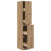 vidaXL Armario botiqu&iacute;n madera ingenier&iacute;a roble artisian 30x41x77,5 cm