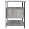 vidaXL Mesitas noche 2 uds madera ingenier&iacute;a gris Sonoma 40x42x56 cm