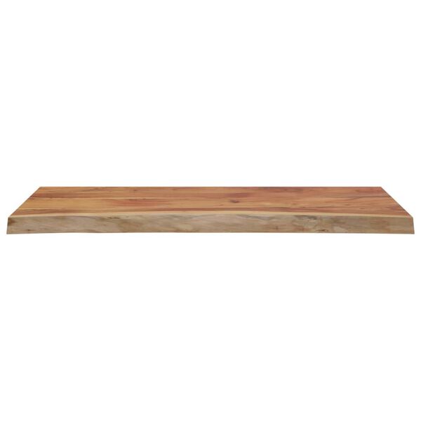 vidaXL Tablero rectangular madera de acacia borde vivo 100x40x2,5 cm