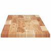 vidaXL Estante flotante 4 uds madera acacia acabado aceite 120x30x2 cm