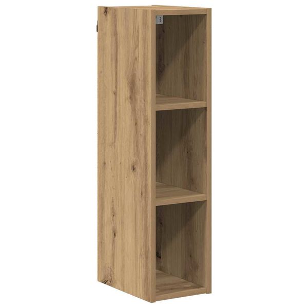 vidaXL Mueble colgante Roble artesanal 20 x 29,5 x 80 cm