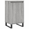 vidaXL Aparador madera de ingenier&iacute;a gris Sonoma 40x35x70 cm