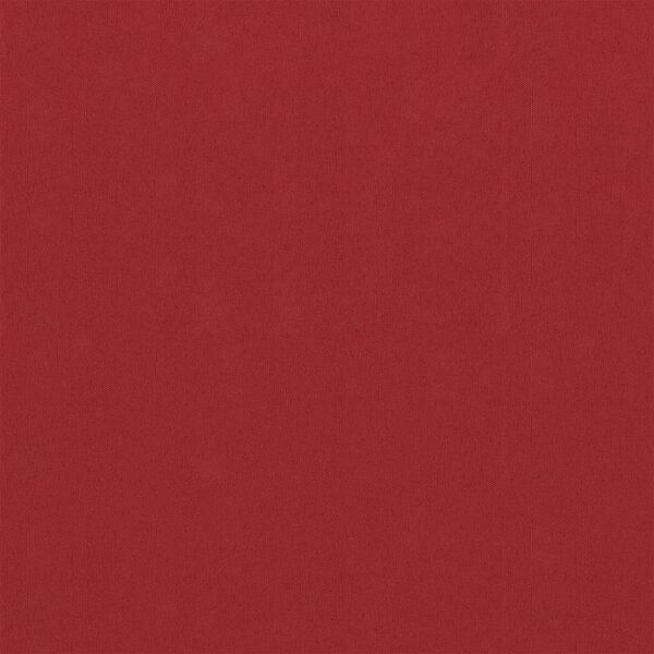 vidaXL Toldo para balcón tela oxford rojo 120x400 cm