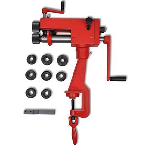 vidaXL M&aacute;quina manual para doblar tubos