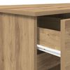 vidaXL Escritorio Roble artisan 140 x 49 x 76 cm Madera contrachapada