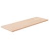 vidaXL Tabla de estanter&iacute;a madera maciza roble sin tratar 60x20x1,5 cm