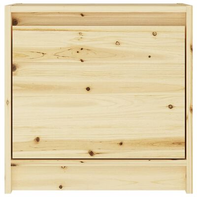 vidaXL Mesitas de noche 2 uds madera maciza de abeto 40x30,5x40 cm