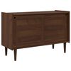 vidaXL Aparador BILBAO Marr&oacute;n caramelo 114 x 45 x 75 cm
