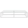 vidaXL Estructura cama sin colchón metal blanco 160x200cm
