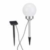 Hi L&aacute;mpara de bola solar LED de jard&iacute;n giratoria 15 cm