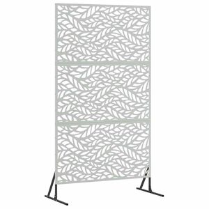 vidaXL Pantalla de Privacidad 100 x 50 x 180 cm Acero Galvanizado