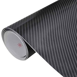 vidaXL L&aacute;mina para coches 4D negro 100x150 cm