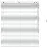 vidaXL Persiana Veneciana Blanco 100 x 130 cm 35 mm