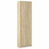 vidaXL Armario de pasillo madera ingenier&iacute;a roble Sonoma 55x25x189 cm