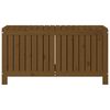 vidaXL Caja de almacenaje jardín madera pino marrón miel 115x49x60 cm