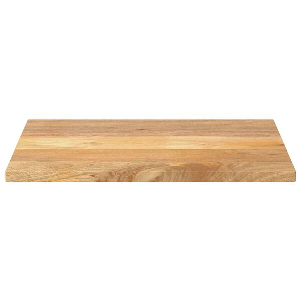 vidaXL Tablero de mesa rectangular madera maciza mango 90x60x2,5 cm
