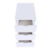 vidaXL Mueble de cajones blanco 33x45x60 cm