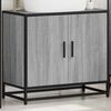vidaXL Mueble lavabo ba&ntilde;o madera contrachapada sonoma gris 65x33x60 cm
