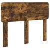 vidaXL Cabecero Roble ahumado Madera contrachapada