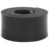 vidaXL Borde de goma para quitanieves negro 150x8x1 cm