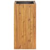 vidaXL Arriate de madera maciza de acacia 43,5x43,5x90 cm