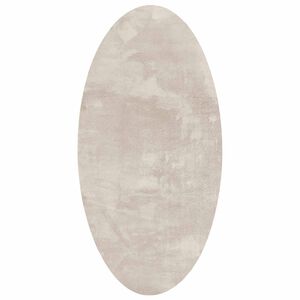 vidaXL Alfombra HUARTE Beige 80 x 150 cm 100% Poli&eacute;ster