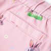 Pantalones cortos infantiles con cordón rosa claro 92