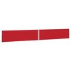 vidaXL Toldo lateral retr&aacute;ctil para patio rojo 170x1200 cm