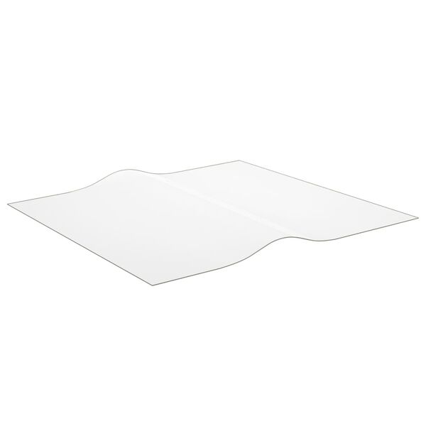 vidaXL Protector de mesa PVC mate 80x80 cm 1,6 mm