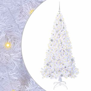 vidaXL &Aacute;rbol de Navidad artificial con 300 LED 180 cm PVC y Acero