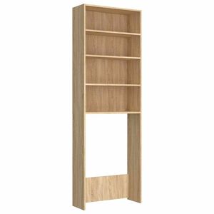 vidaXL Armario lavadora roble Sonoma 64x24x190 cm