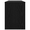 vidaXL Mueble de TV Roble Negro 100 x 30 x 40 cm Madera de ingenier&iacute;a