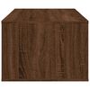 vidaXL Mesa de centro madera contrachapada marr&oacute;n roble 100x50,5x35 cm