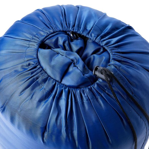 vidaXL Saco de dormir tipo momia de camping para adultos 3 estaciones