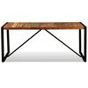 vidaXL Mesa de comedor de madera maciza reciclada 180 cm