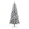 vidaXL &Aacute;rbol de Navidad artificial con ramas articuladas 240 cm