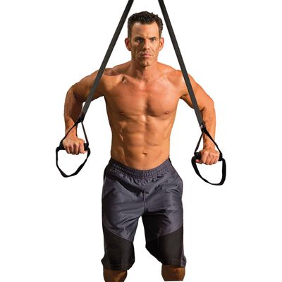 Iron Gym Set de entrenamiento de suspensión X-Trainer negro IRG040