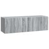 vidaXL Mueble de TV de pared 98 x 31 x 30 cm Sonoma gris