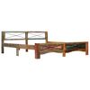 vidaXL Estructura de cama de madera maciza reciclada 180x200 cm