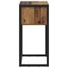 vidaXL Mesa Auxiliar con caj&oacute;n Madera Vieja 100 x 36 x 75 cm