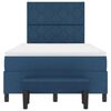 vidaXL Cama tipo Box Spring con colch&oacute;n Azul 120 x 200 cm tela