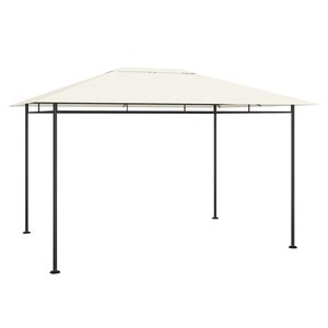 vidaXL Cenador color crema 384x281x270 cm 180 g/m&sup2;