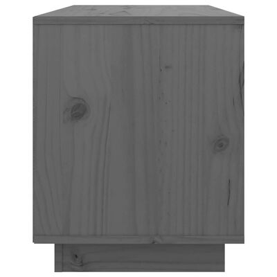 vidaXL Mueble de TV de madera maciza de pino 74x35x44 cm