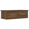vidaXL Armario de pared madera contrachapada roble marr&oacute;n 60x26x18,5cm